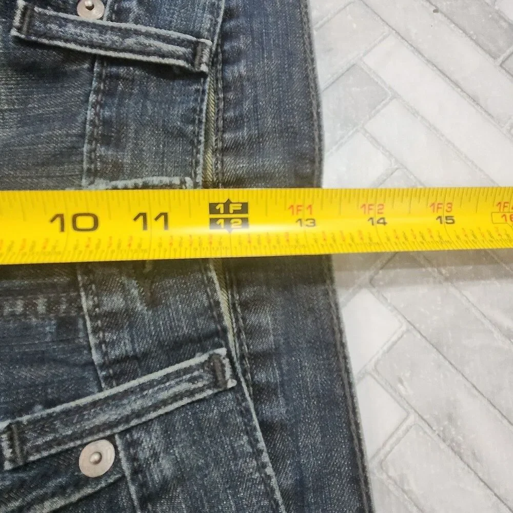 Levi's 514 Jeans Straight Fit Men Sz 36 x 34 Blue Dark Wash Denim Cotton Classic